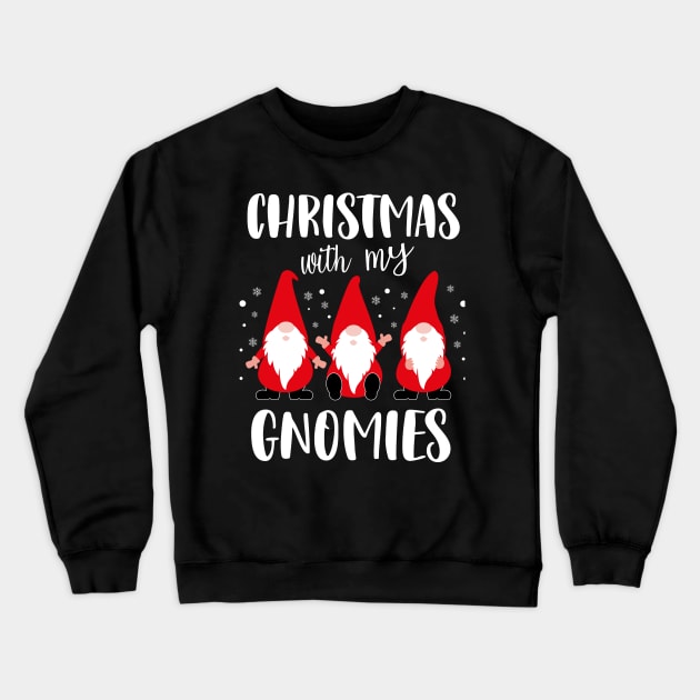 Family Christmas 2022 Matching gnome squad funny Crewneck Sweatshirt by creativeKh